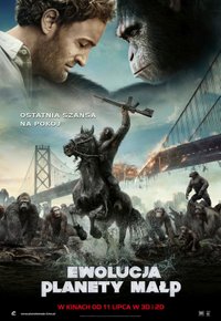 Plakat Filmu Ewolucja planety małp (2014)